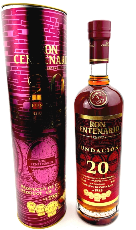 Ron Centenario Fundación 20